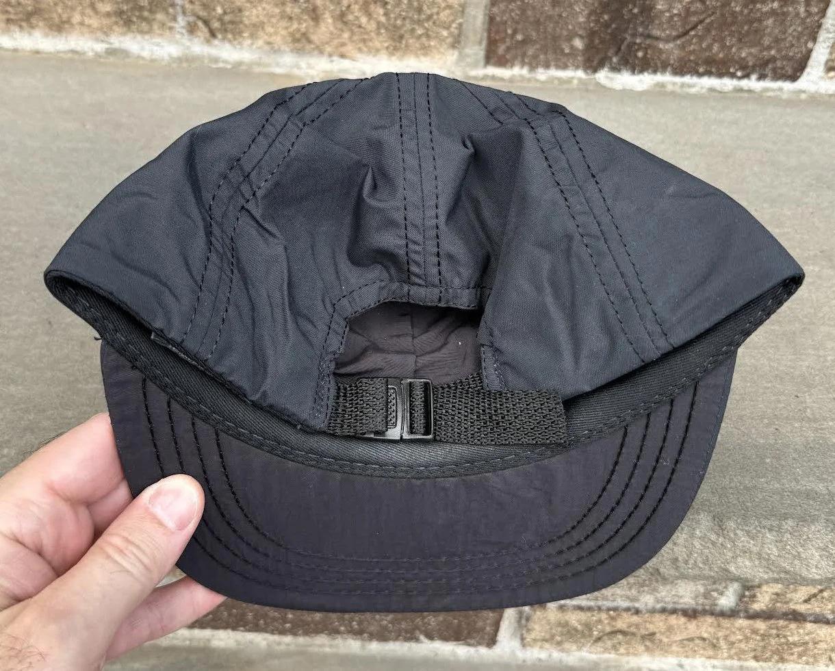 Vintage DKNY Tech USA Black / Red Nylon Hat — RootsBK